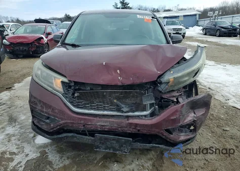 2016 Honda Cr-V Se z USA, uszkodzony, nr VIN 5J6RM4H46GL063701